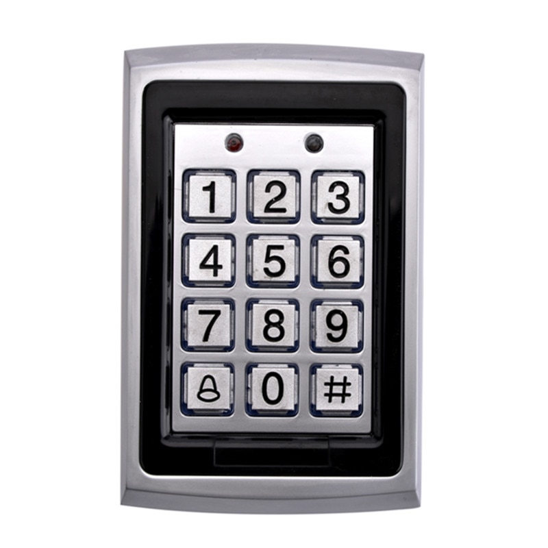 SZBestWell Waterproof Metal Rfid Access Control Keypad With 1000 Users For RFID Door Access Control System