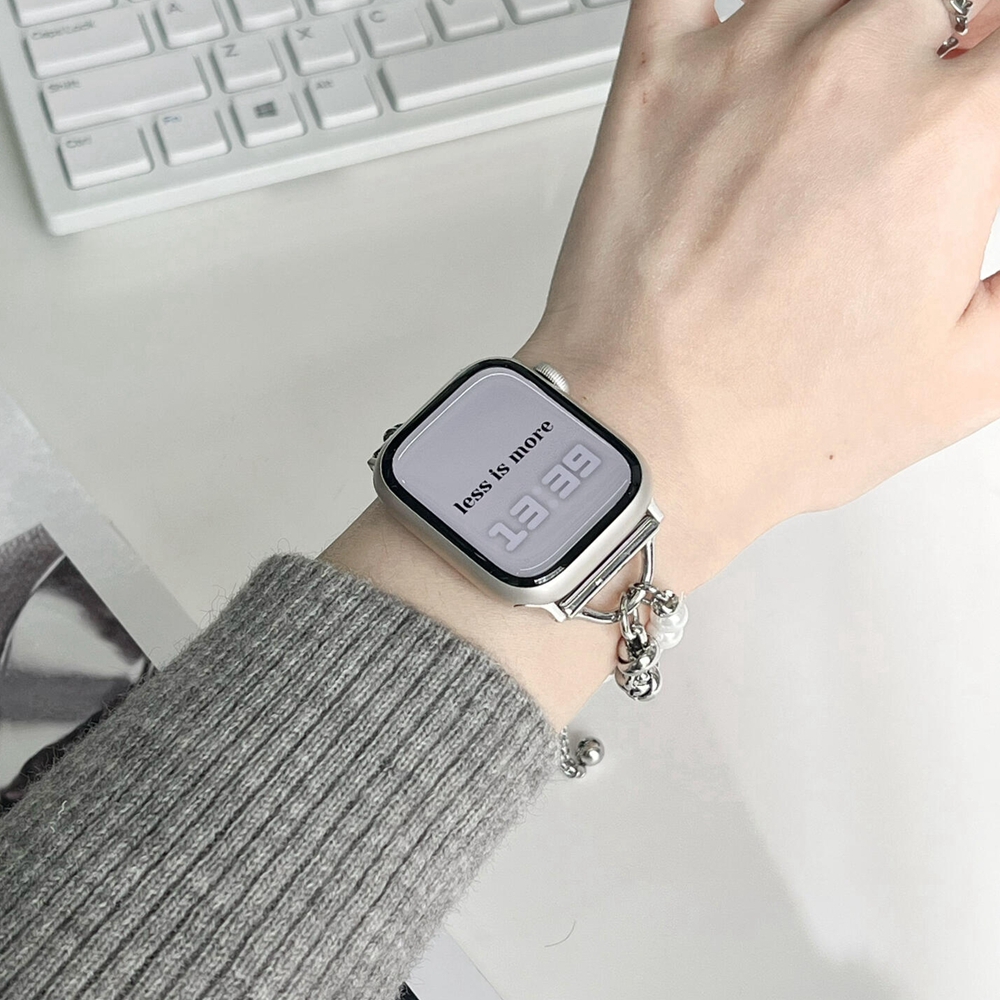 Verstelbare link band Voor Apple Horloge band Serie Ultra 10/9/8/7/6/5/4/3/2/1 SE 38mm 40mm 41mm 42mm 44mm 45mm 46mm 49mm