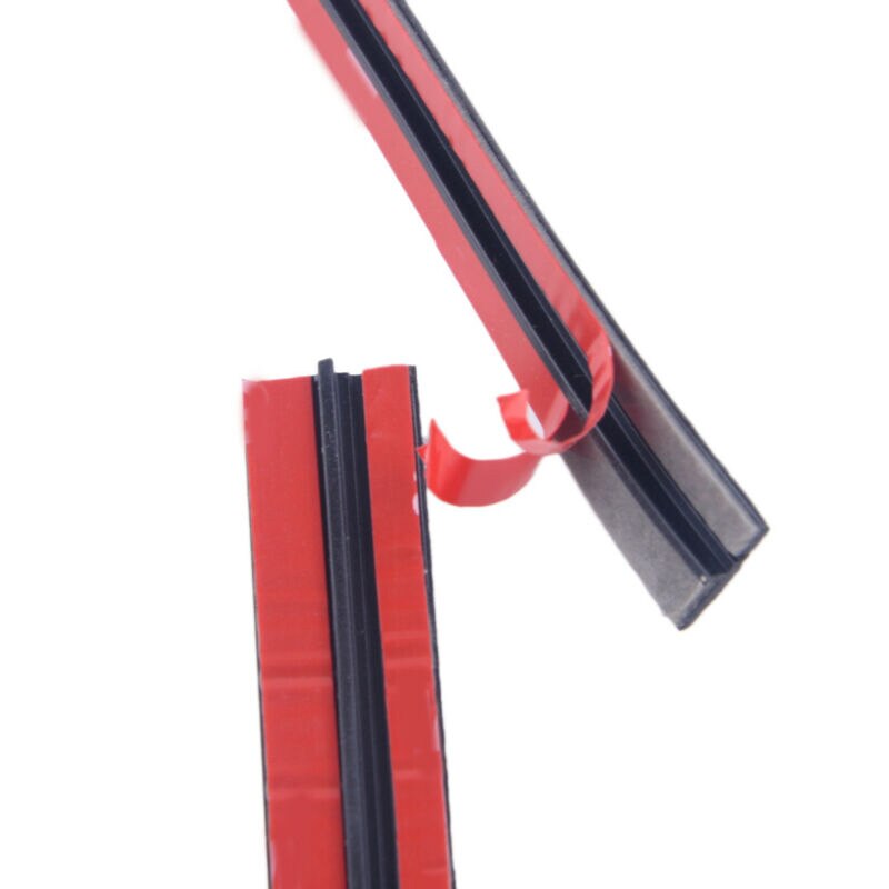 Rear triangle Rubber Seal Strip With tape Car Windshield Universal 3Meter*1.5cm