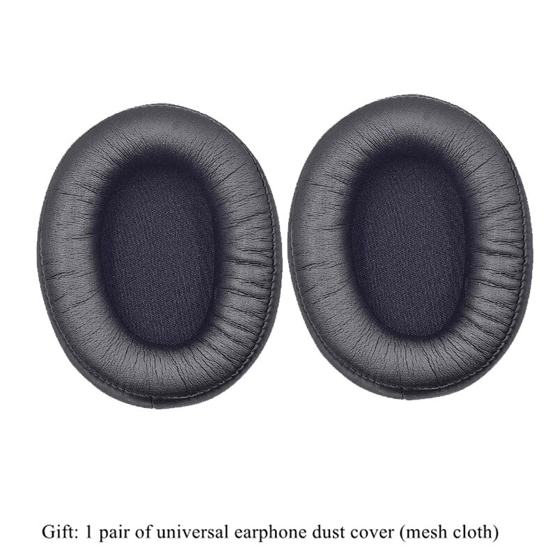 Almohadillas de cuero gruesas de repuesto para auriculares HyperX Cloud Alpha Pro / flight / stinger / cloud II 2, funda de cojín de esponja con memoria: Black Combination