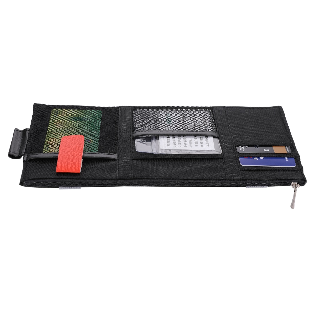 Car-styling Car Sun Visor Card Package Holder Multifunction In-Car Pocket Organizer Pouch Bag Pocket Auto Tidying Accessories
