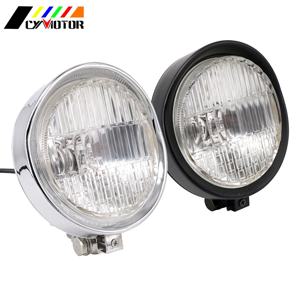 Motorfiets retro koplamp koplamp lamp voor cafe racer harley davidson choppers sportster suzuki racer 883 xl1200 xl 1200