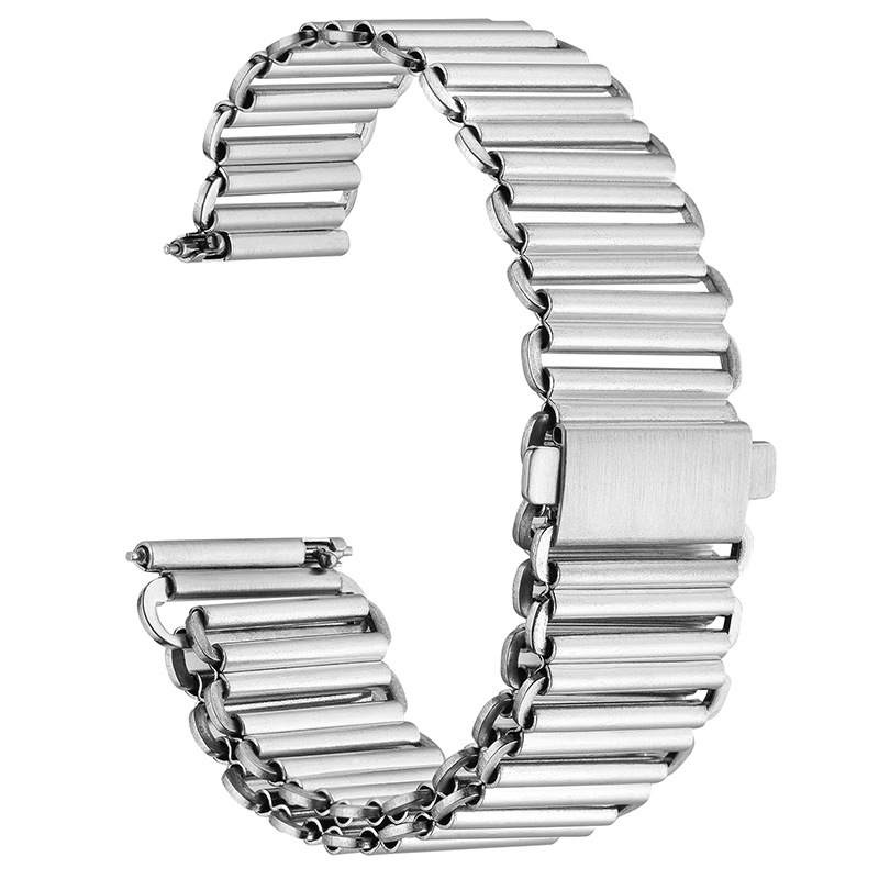 18mm 20mm 22mm schnell Freisetzung Edelstahl Uhrenarmband Metall Bonklip Uhrenarmband Universal- Uhrenarmband Zubehör mit Werkzeug: 22mm
