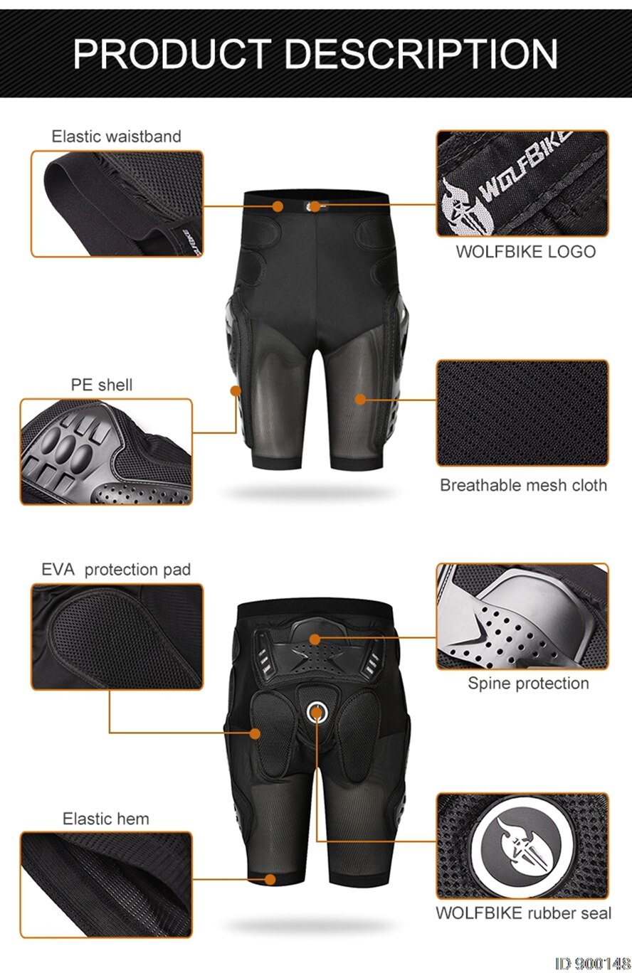 Sport beskyttende hofte skateboarding shorts motorcykel skating snowboard beskytter ekstrem sport hofter pad beskyttelse