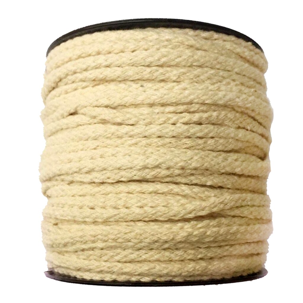 50M 100% COTTON PIPING CORD ROPE UPHOLSTERY CUSHIONS EDGING TRIMMING CRAFTS