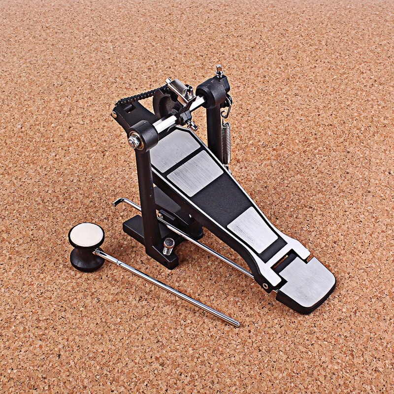 Bass drum pedaal klopper zanger trekveer en enkele kettingaandrijving accessoires