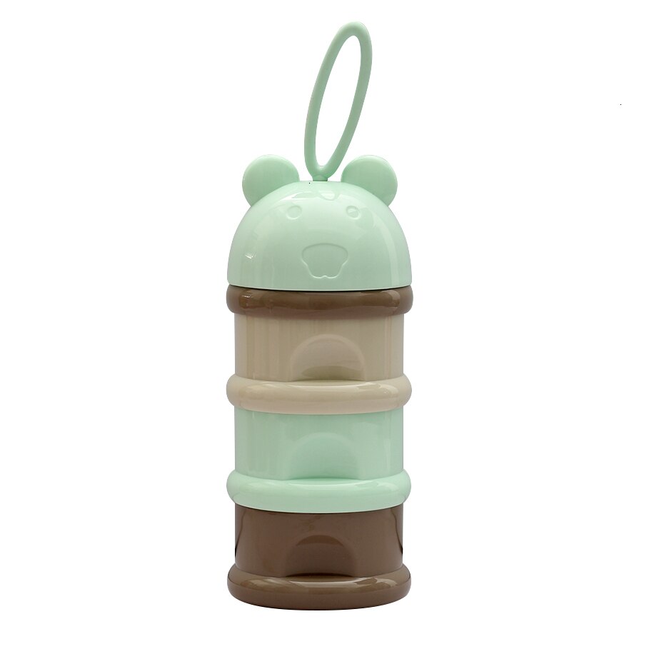3-Layer Babyvoeding Draagbare Melkpoeder Dispenser Voedsel Container Opslag Kids Baby Snacks Snoep Voedsel Opbergdoos
