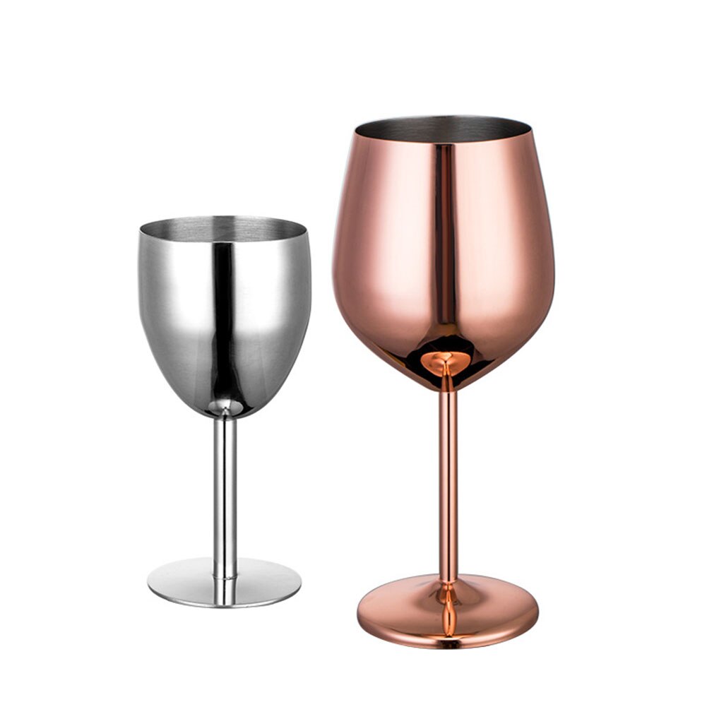 Copo de vinho tinto de aço inoxidável, bebidas de bar, suco, cerveja, copo de suco, bebida champanhe, vinho copo de copo,