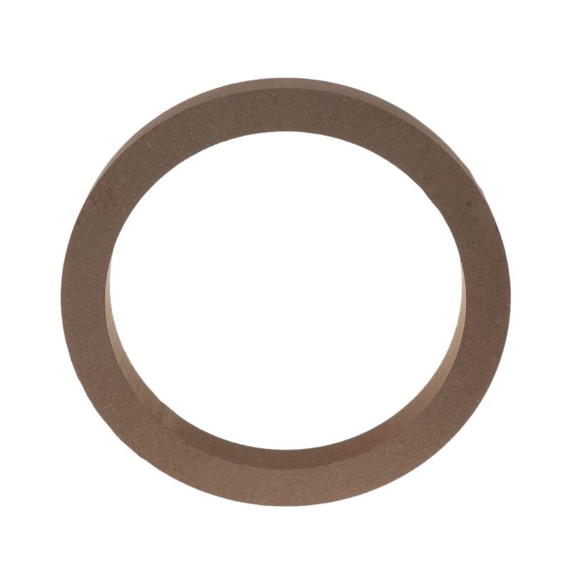 2 stk. træ mdf højttaler afstandsstykke monteringsringe 6.5 "glasfiber dør kick pods
