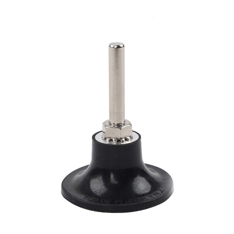 Support de disque de ponçage avec trou de vis M6, 1 &quot;2&quot; et 3 &quot;, avec tige de 1/4&quot; 6mm: 2inch