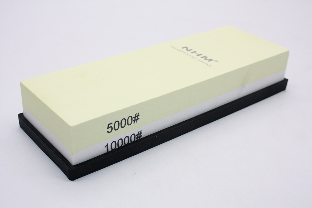 Knife Sharpener Sharpening Stones Whetstone Grinding Stone System 2-IN-1 Water Stone Honing Kitchen Tool: 5000 10000