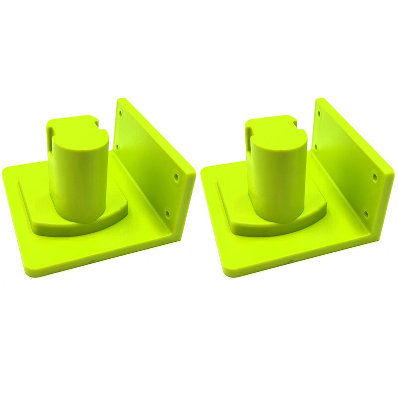 1pcs/ 2 pcs Tool Storage shelf Rack for Ryobi 18V One+ Drill Power Tool Wall Mount Stand Machine Bracket: 2PCS No Screw