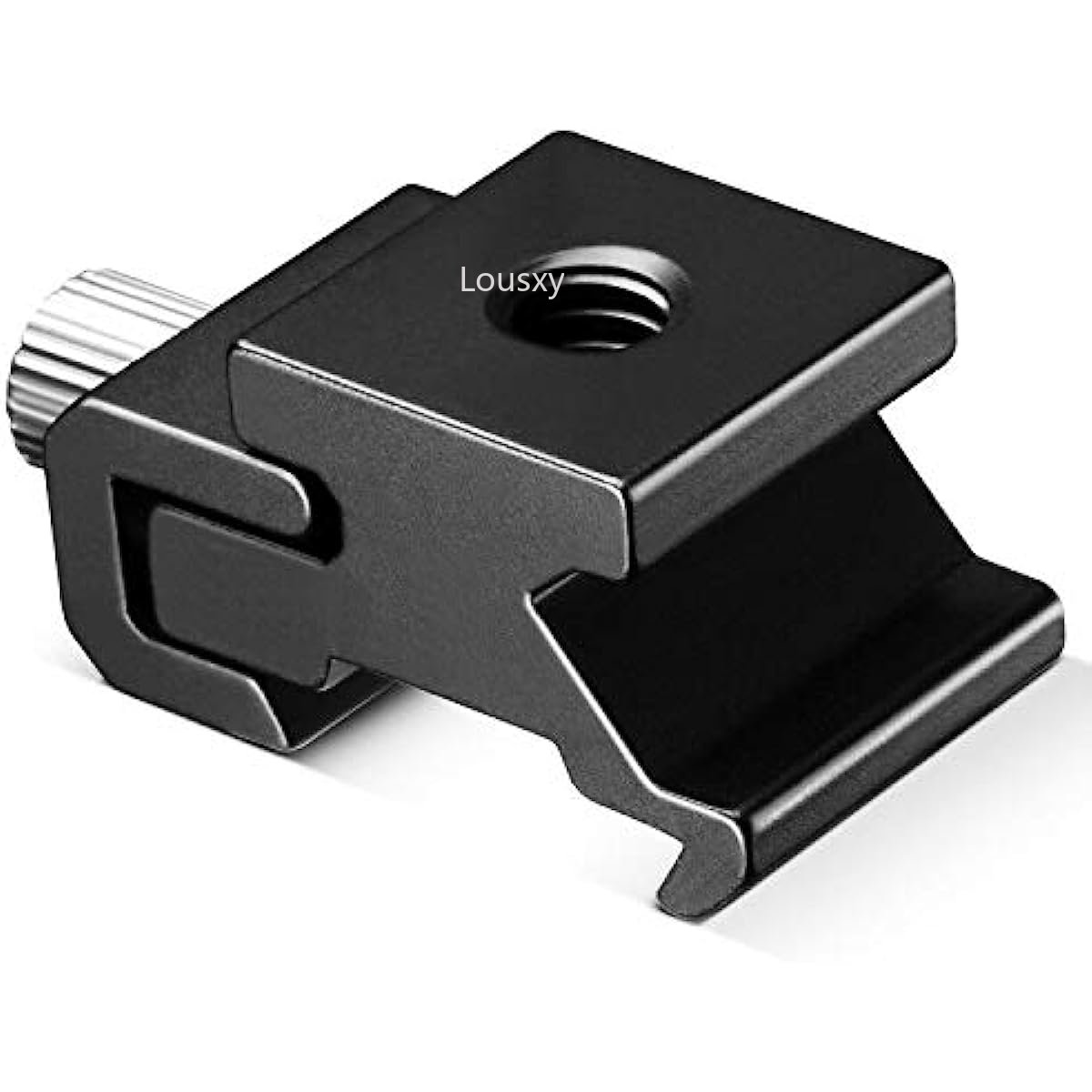 Adaptateur de support de Flash de chaussure froide d'appareil photo en métal avec filetage de vis de trépied 1/4 "-20 pour appareil photo reflex Nikon Canon flash speedlite