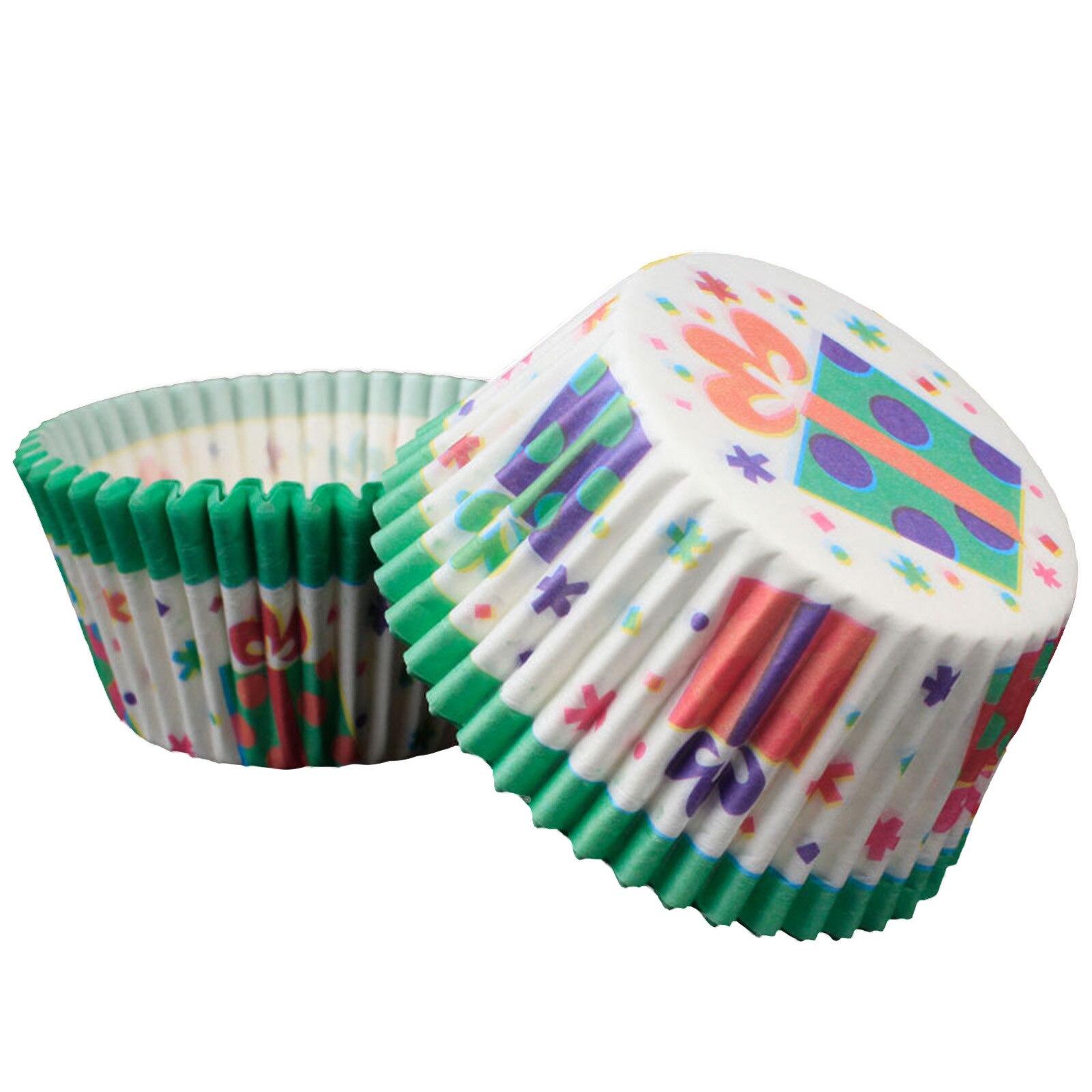 High-resistance Cupcake Cup Baking Utensils Thick High Temperature Resistant Rainbow Paper Cake Budding Pvc Paper Cup#50#50: E
