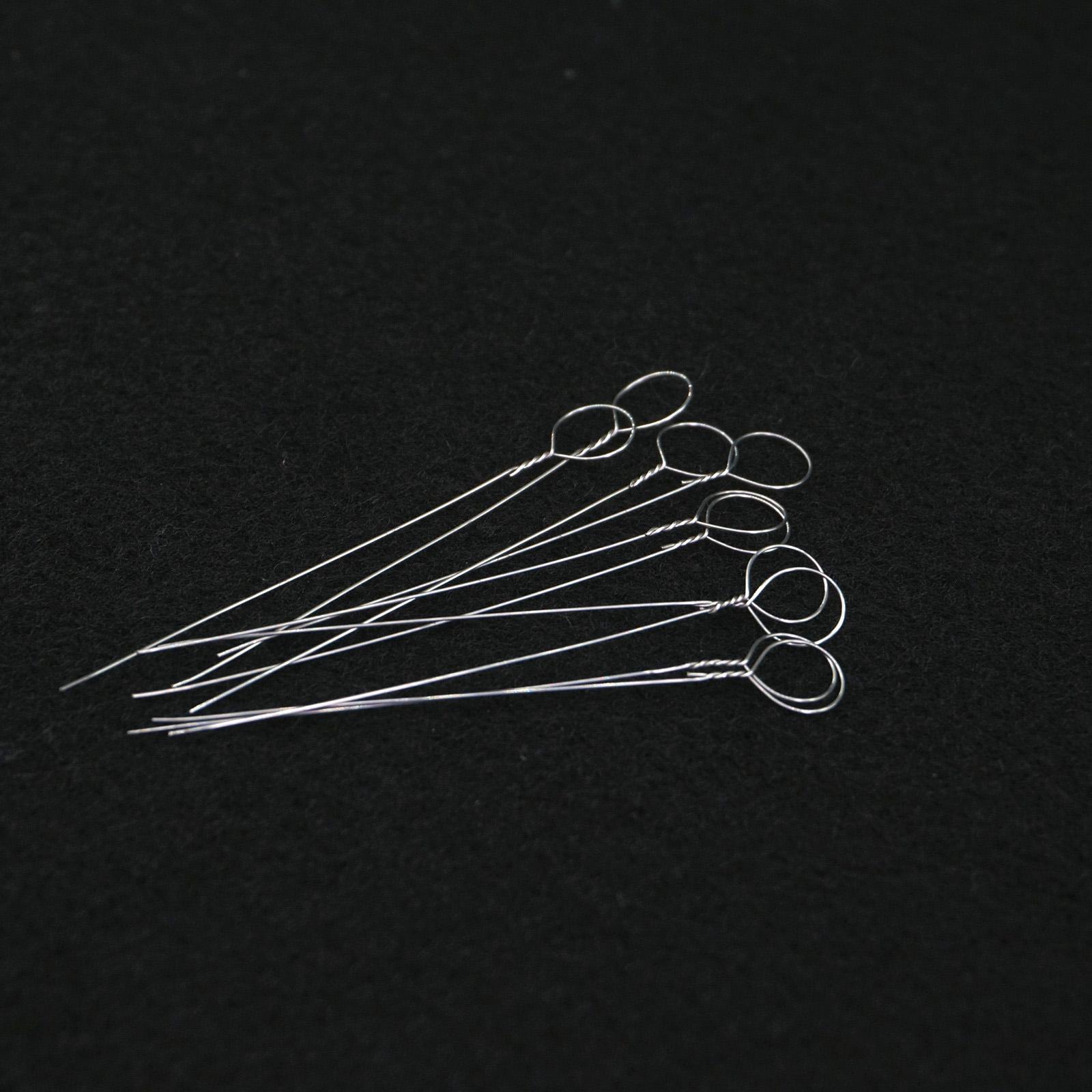 10PCS 5mm Diam Inoculation Loop Nichrome Wire Lab Bacteria Culture Microbiology