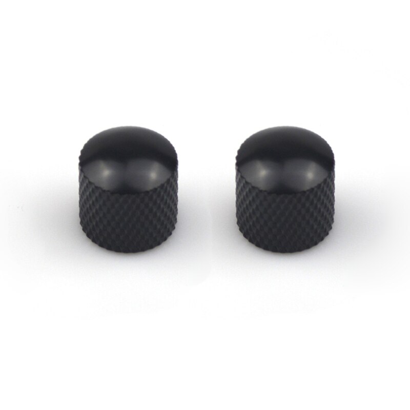 Manopola del volume del tono della chitarra professionale in metallo Potenziometro Cappello Cappello Parti di chitarra di grandi dimensioni Manopola di spinta con foro Accessori Guitarra: violet