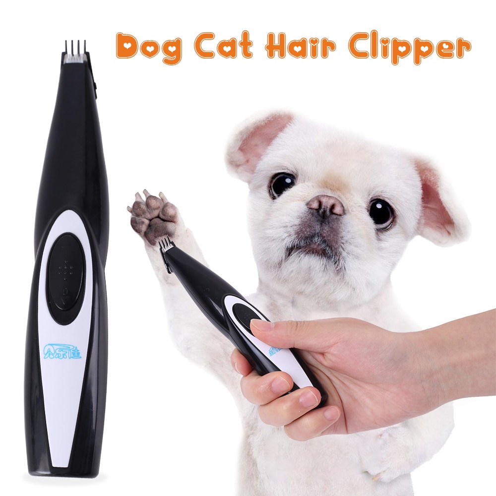 Hundefod hårtrimmer hund øre hårklipper/ elektrisk saks mini kæledyr bærbar klippemaskine til hunde/kat usb genopladelig