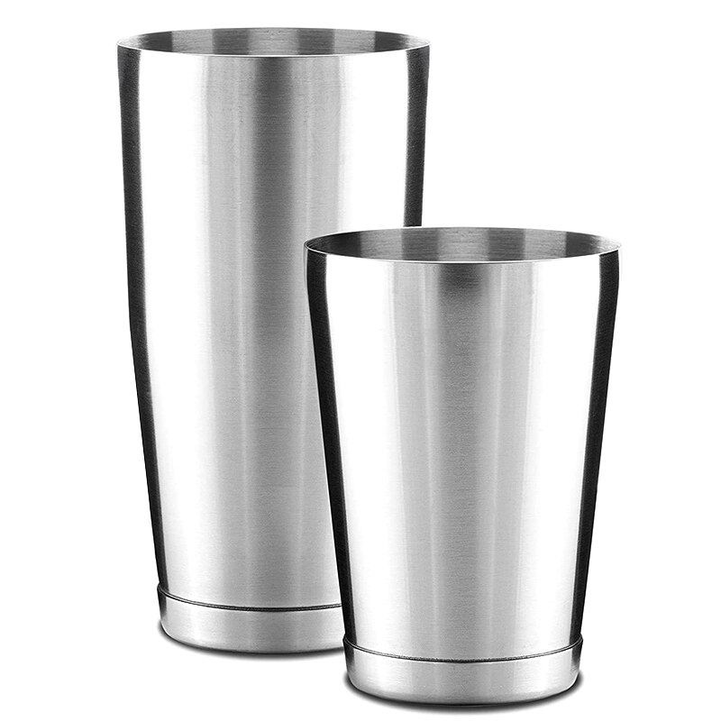 Premium cocktail shaker sæt-stykke pro boston shaker sæt. uvægtet martini drinkshaker lavet af rustfrit stål 304: Default Title