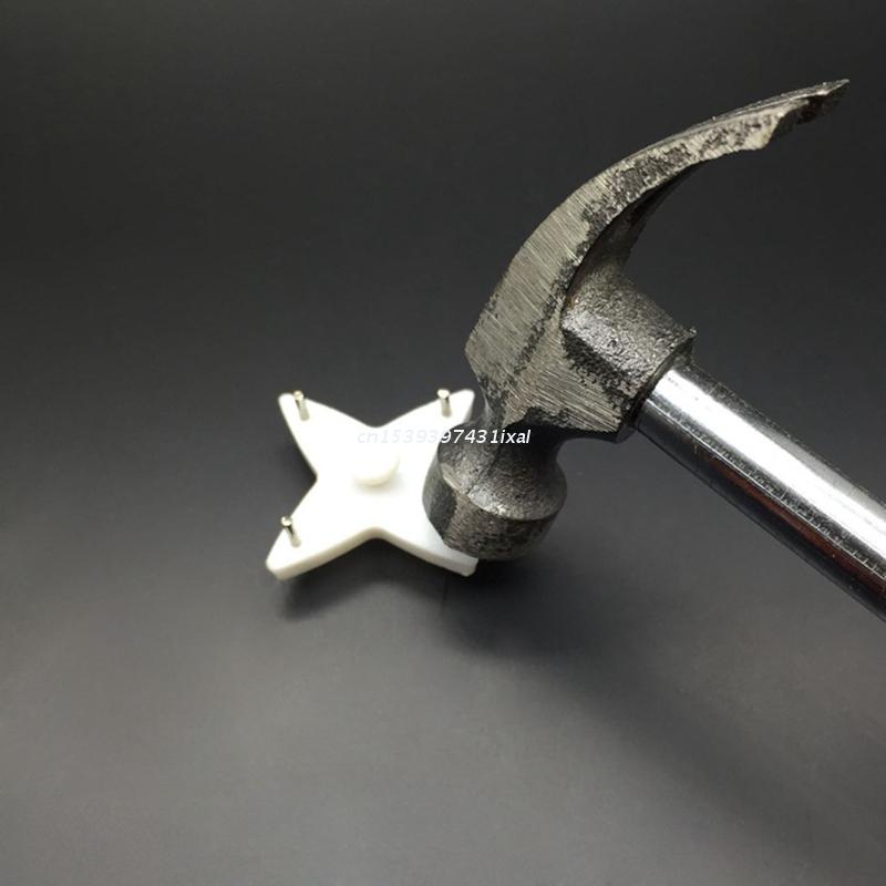 18cm Stainless Steel Hammer with Plastic Handle Hand Repair Tool For Woodworking