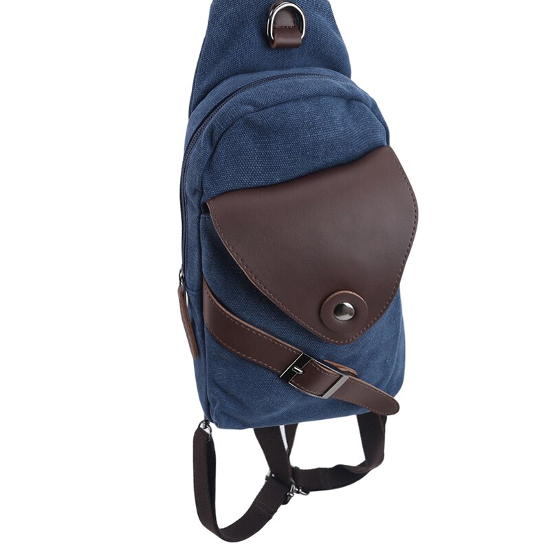 Universele canvas schoudertas kleine rugzak retro heren dames outdoor reizen bergbeklimmen grote capaciteit rugzak