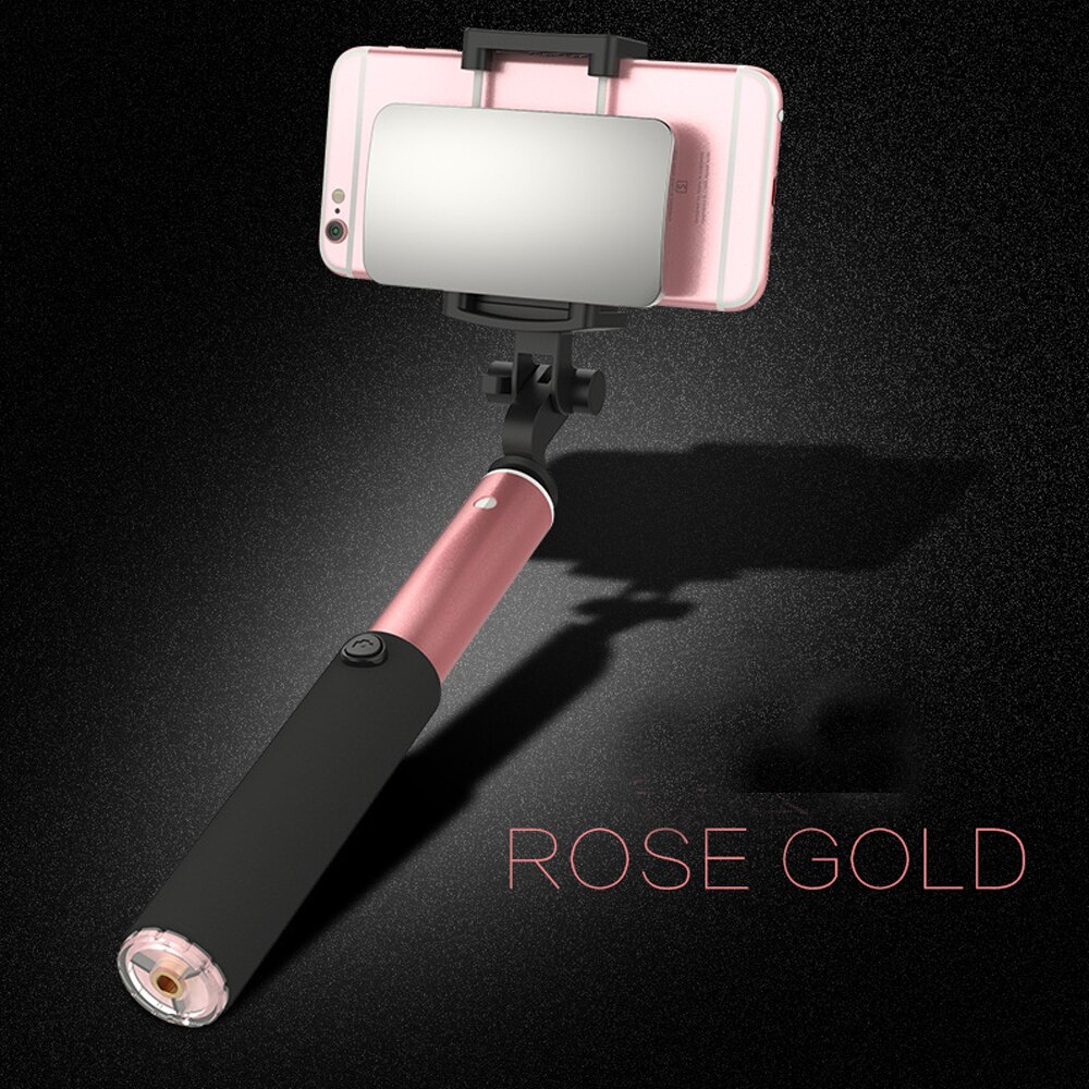 Handheld Tripod Wired Mini Selfie Stick Monopod for iPhone 6s 5 Samsung Huawei Xiaomi Bluetooth Remote Palo Tripod
