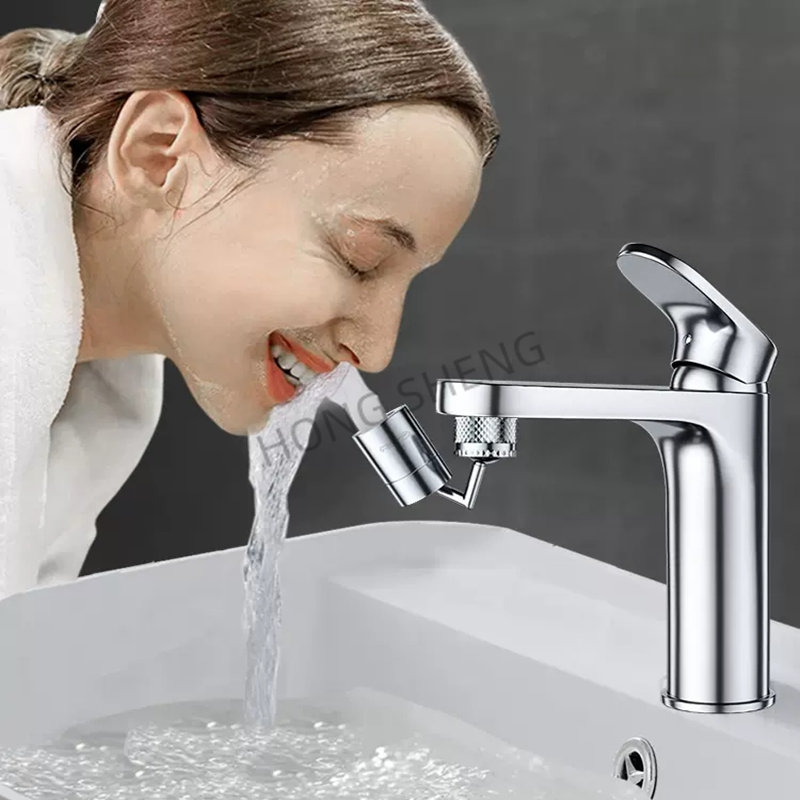 720 ° Rotation Wasserhahn Belüfter Spritzwassergeschützt Schwenk Kunststoff Küche Wasserhahn Verlängern Wasser Düse Wasserhahn 22/24mm Adapter Wasserhähne Bubbler