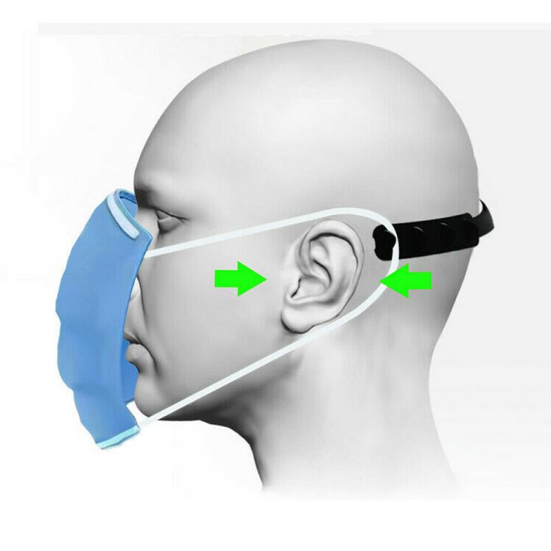 10 stk børns bæltekrogjustering spænde ørepropsforlængelse med anti-le øreprop ansigt ørekrog justerbar øreprop exte