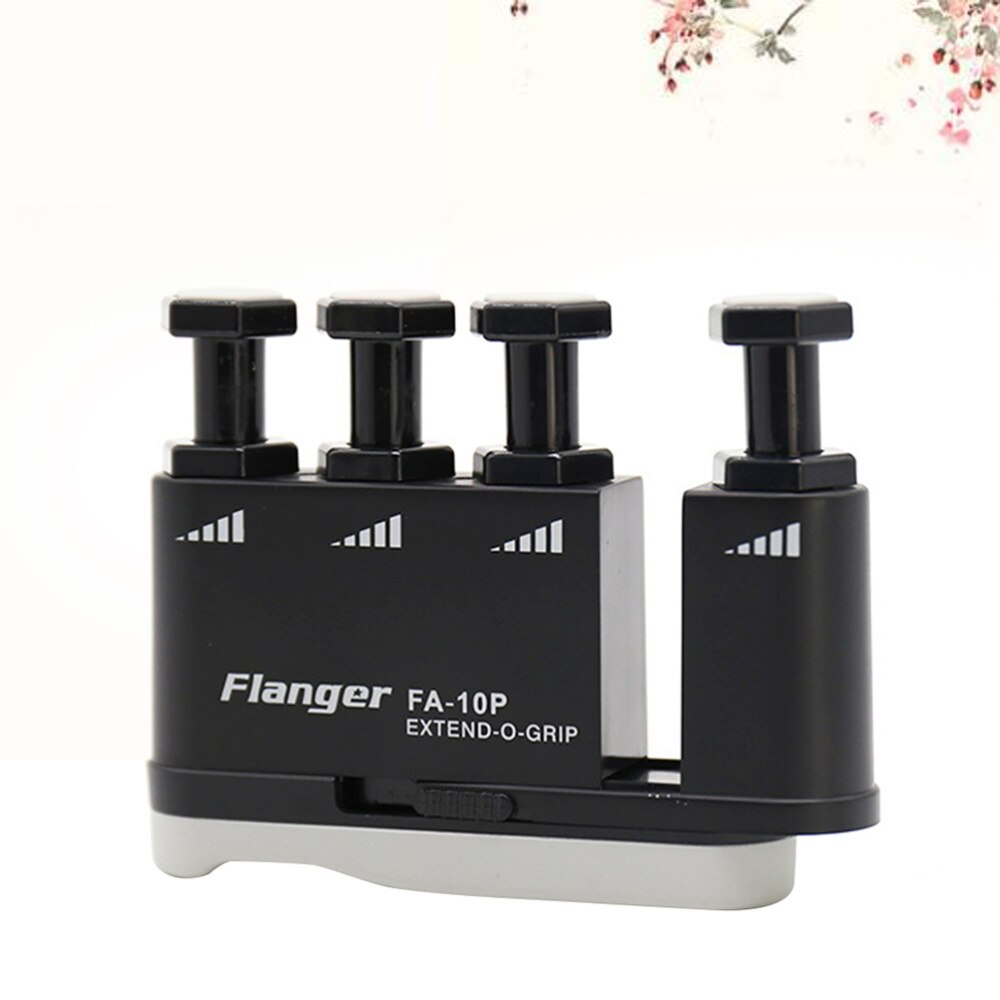 Practice Finger Strengthener Piano Guitar Finger Trainer Finger Exerciser Finger Enhancer Black