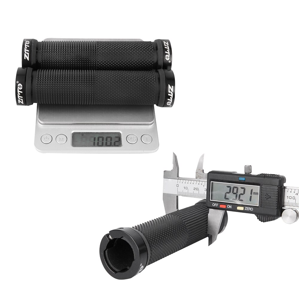 ZTTO 1Pair Cycling Lockable Handle Grip Anti Slip Grips For MTB Folding Bike Handlebar Bicycle Parts AG-16 Alloy + Rubber