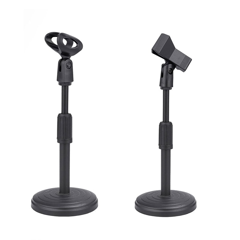 Mini Opvouwbare Bureau Microfoon Stand Verstelbare Microfoon Beugel Ondersteuning Mount Holder Mic Microfoon Beugel Ondersteuning