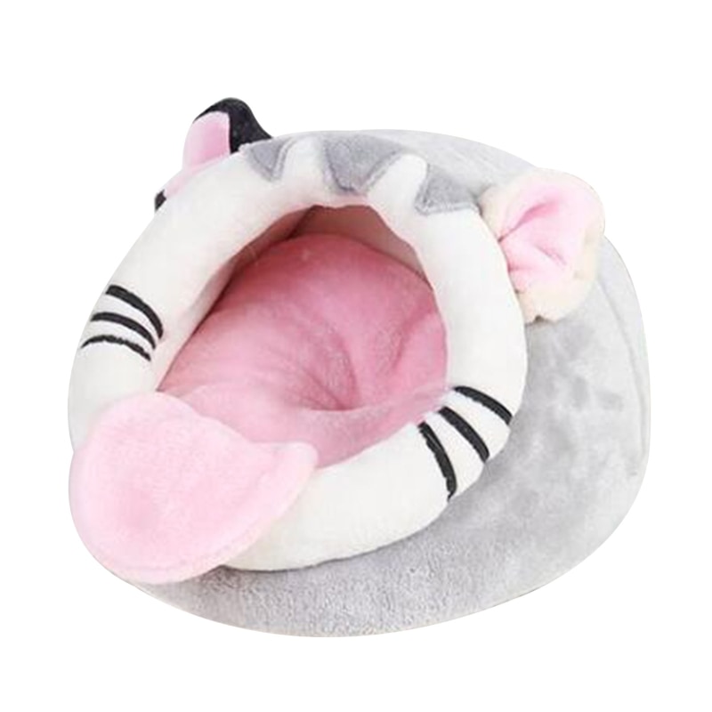 Cage de maison en forme de Hamster pour chien et chat, lit de couchage pour l'hiver, petit chiot, chaton, Chinchillas, écureuil, nid en flanelle douce