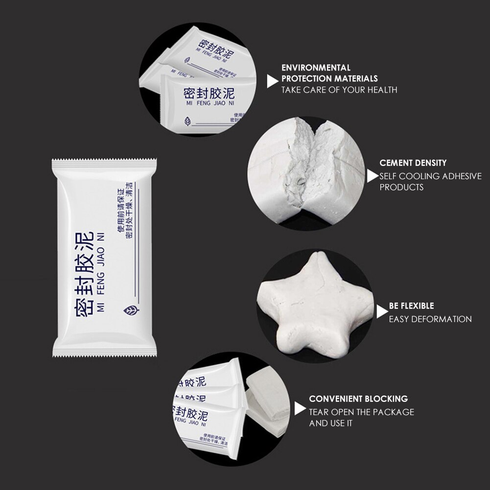 Household Repair Wall Hole Strong Adhesive Mud Durable Practical Multi-functional Classic Wall Cavity Filling Sealing Clay