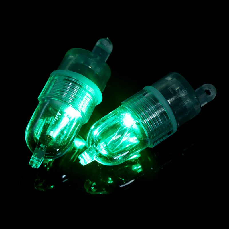 2 stk led nat fiskestang tip lys smart sensor bid alarm lampe fiske bid alarm gear tilbehør