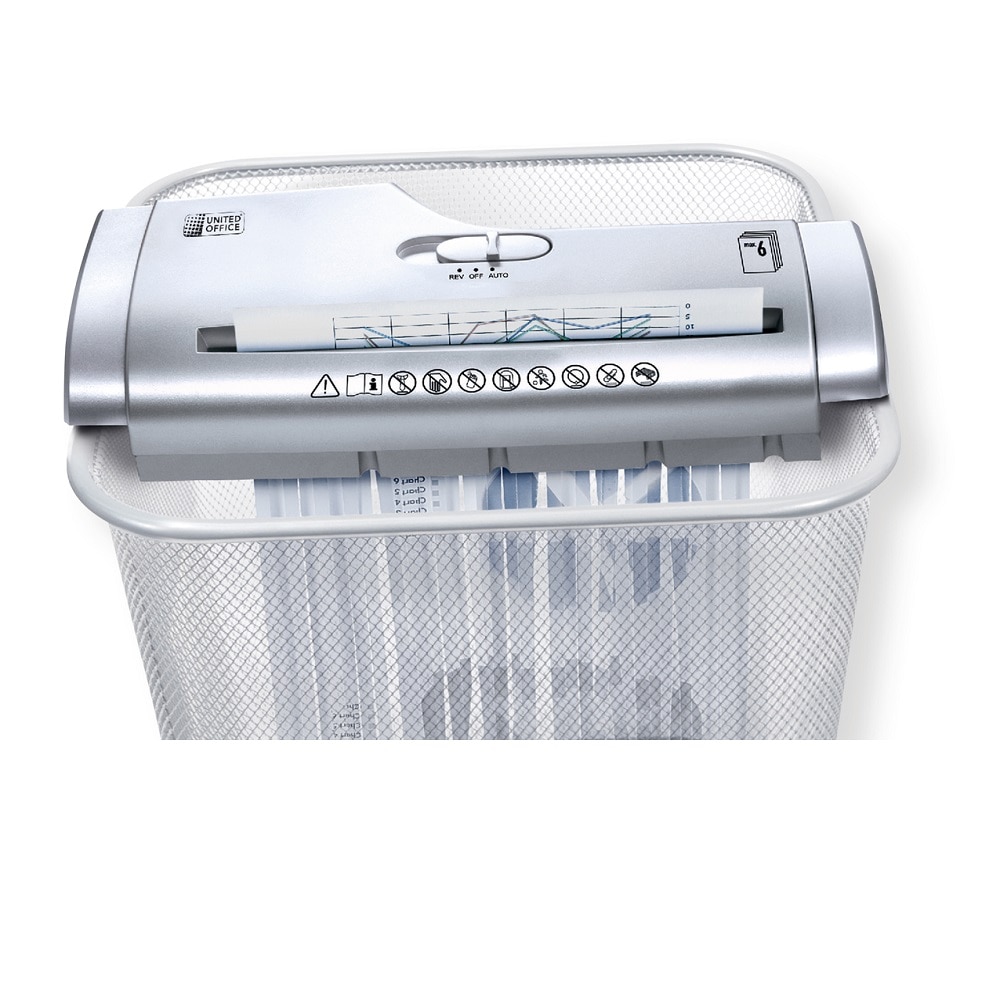 Destructeur de documents automatique portable pour poubelle/destructeur de documents papier niveau 2 déchiqueteuse papier neuf ALEM