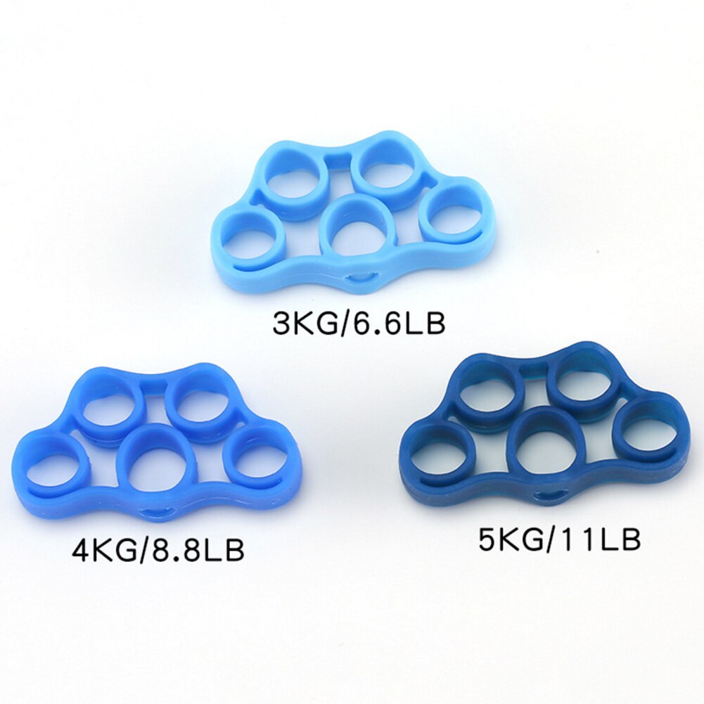 Silicone Fingers Tension Motor Fingers Toy Exercise Trainer Fingers Pull Ring Pocket Toys Decompression Sports