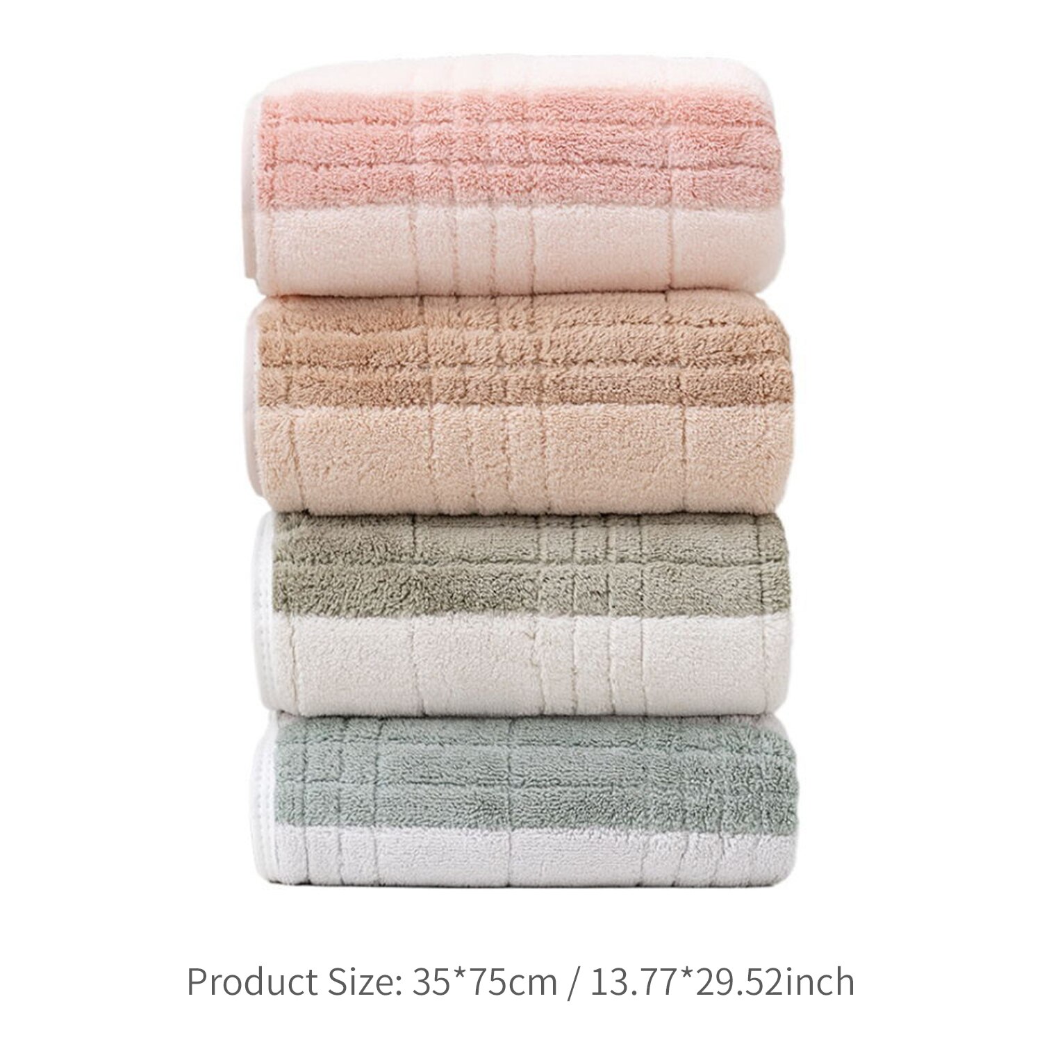 Badrum duschhanddukar mjuk korall fleece strandhanddukar vattenabsorberande snabbtorkande multifunktionella plyschhanddukar för spahotell hem