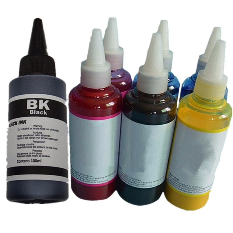 T0801 Refill Dye Tinte Kit Für Epson Stylus Photo P50 R265 R285 R360 RX560 RX585 PX650 RX685 PX700W PX710W PX800FW drucker: 1 Set 6 Color1 Black