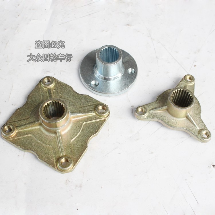 5 tums 17t 3/4 håls bakhjulsnav passar för bakaxel diy kina 110cc 168 200f go kart buggy karting atv utv quad bike parts