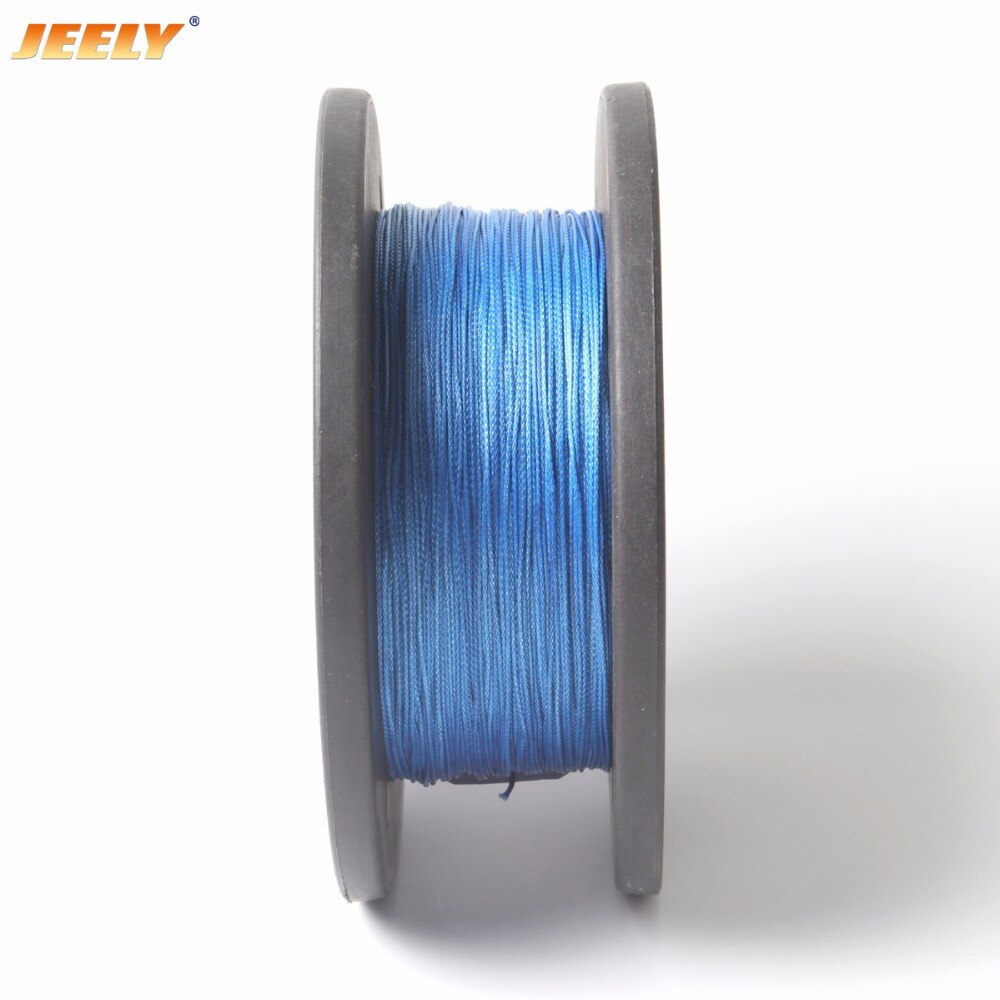 Jeely 0.7mm 110 lbs flettet spektrum fiskelinje 50m 6 -tråds uhmwpe