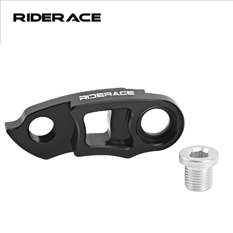 RIDERACE-extensión de suspensión de cambio trasero de bicicleta, aleación de aluminio, marco de bicicleta de montaña y carretera, adaptador convertidor extensor de gancho trasero