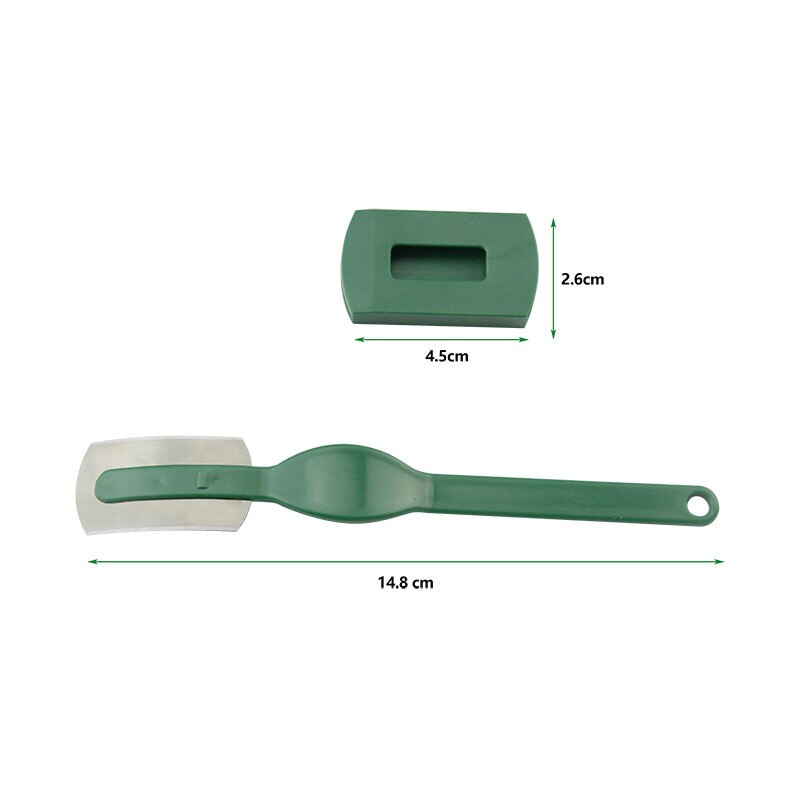 3Pcs Professionele Deense Deeg Garde Blender Fondant Schraper Cutter Brood Arc Gebogen Brood Mes Bakken Tools Set