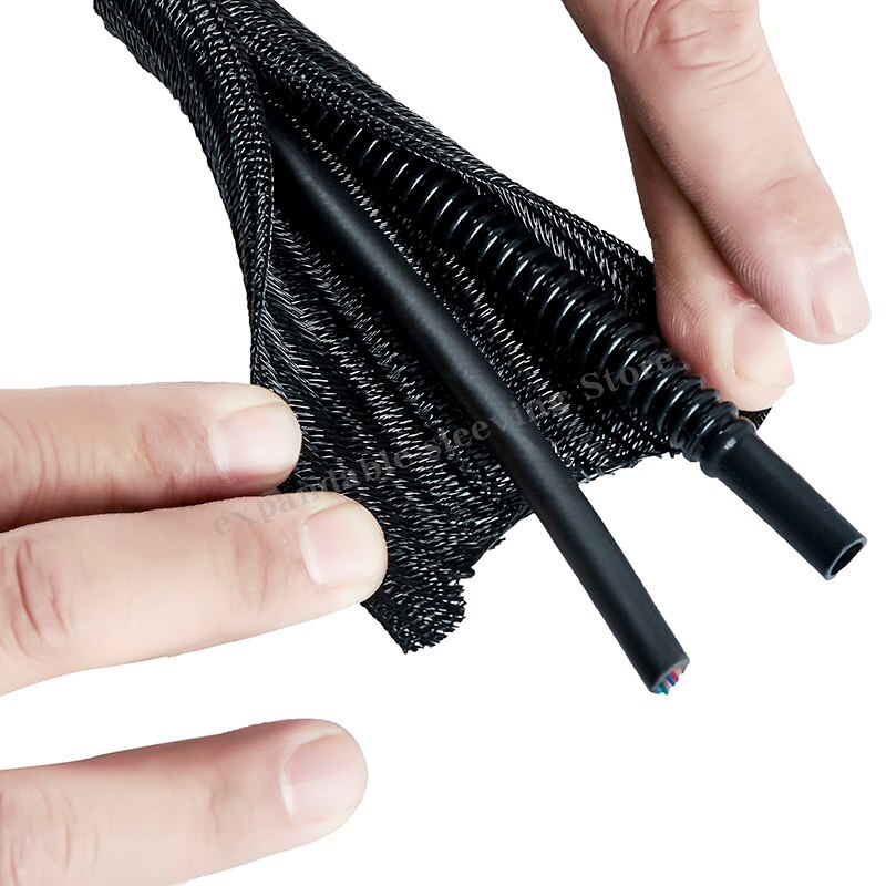 Shuoteng – tube en filet tressé de 10 m, type d'ouverture