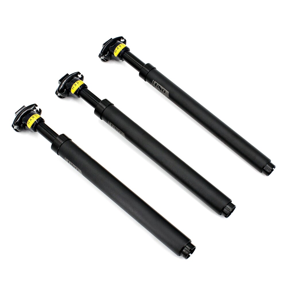 Uno Fiets Dropper Post Suspension Bike Zadelpen 27.2/30.9/31.6X350Mm Schokdemper Fiets Zitbuis bike Pole Cyclus Zadelpen