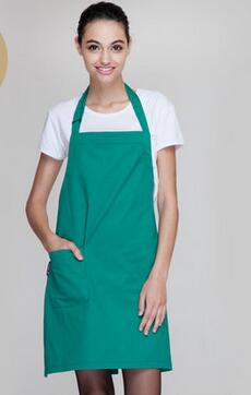 Superieure Keuken Fornuis Chefs Schort Overgooier Voorvak Oilproof Thuis Craft Bakken Schort Vrouwen Mannen Keuken benodigdheden: green