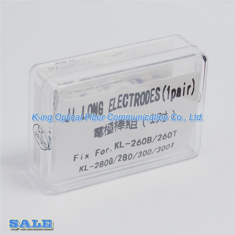 Frete grátis novos eletrodos para jilong kl-280 kl280g kl-300 kl-260 fusão splicer eletrodos