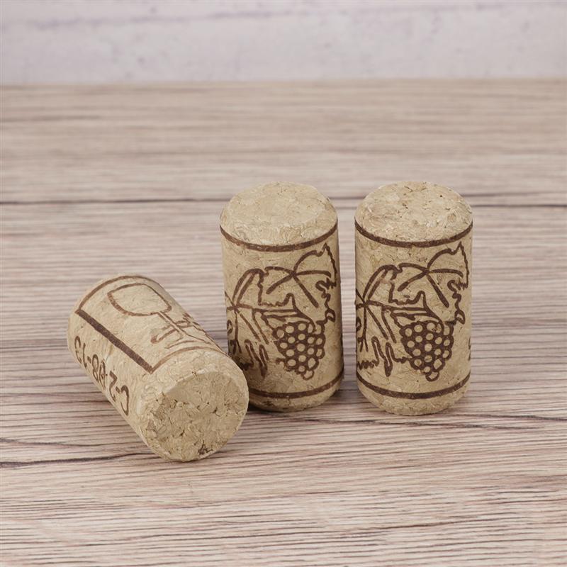 50/100Pcs Wijn Kurk Afdichting Wijn Kurk Wijnfles Stop Bar Tool Fles Sluiting Houten Afsluitdeksel