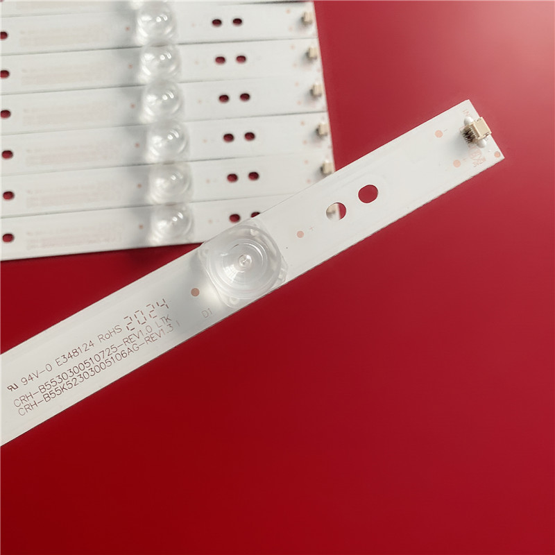 Kit de tiras LED para TV HAIER 55 LE55U6600DUA, novedad de 10 piezas