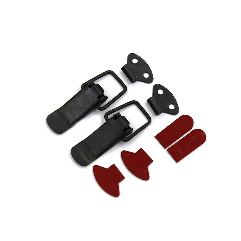 Universal Bumper Durable Security Hook Lock Clip Kit Clip Hasp for Racing Car Truck Hood Quick Release Fastener