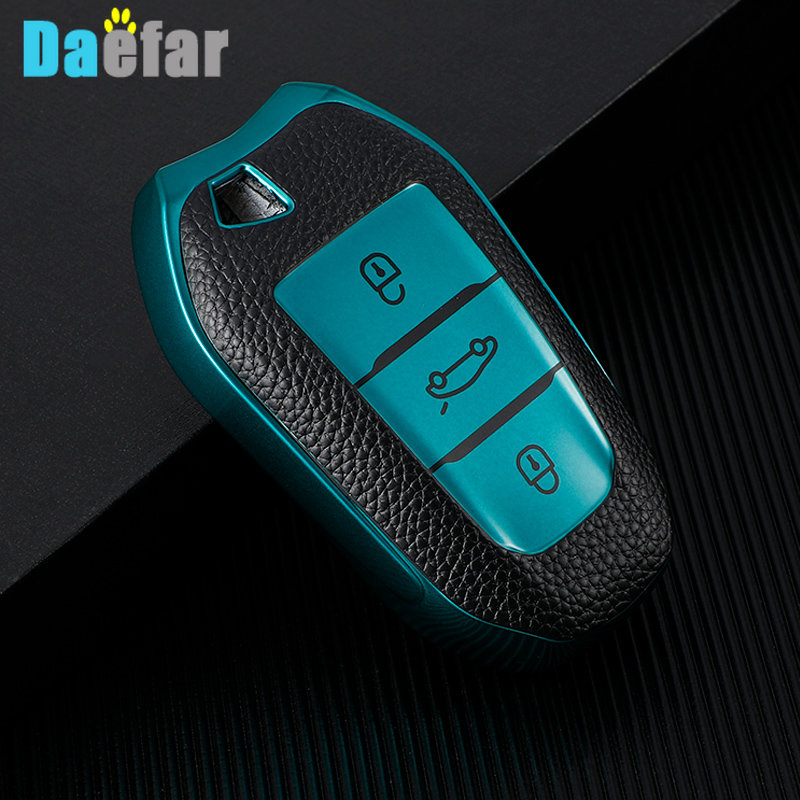 Tpu Autosleutel Case Cover Voor Citroen C1 C2 C3 C4 Grand Picasso C5 Ds 3 5 Peugeot 207 3008 208 308 307 508 5008 407 301 206