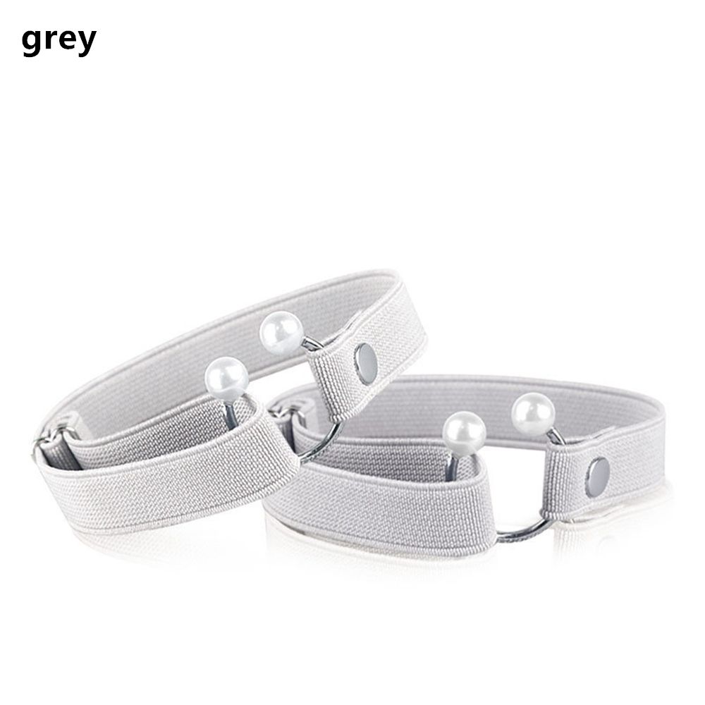 1 Paar Vrouwen Hoge Hakken Holding Anti-Slip Schoenveter Verstelbare Elastische Schoen Riem Riem Enkel Holding Schoenen Band Voor hoge Hakken: grey